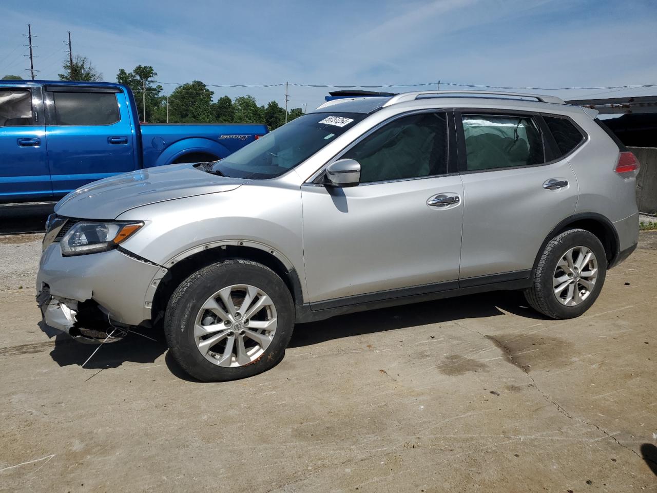 2016 Nissan Rogue S vin: KNMAT2MT4GP712704