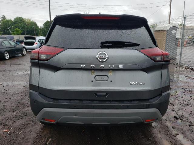 2021 Nissan Rogue Sv VIN: 5N1AT3BB7MC791753 Lot: 55020444