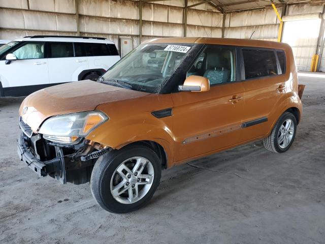 2011 Kia Soul + VIN: KNDJT2A25B7318990 Lot: 57169724