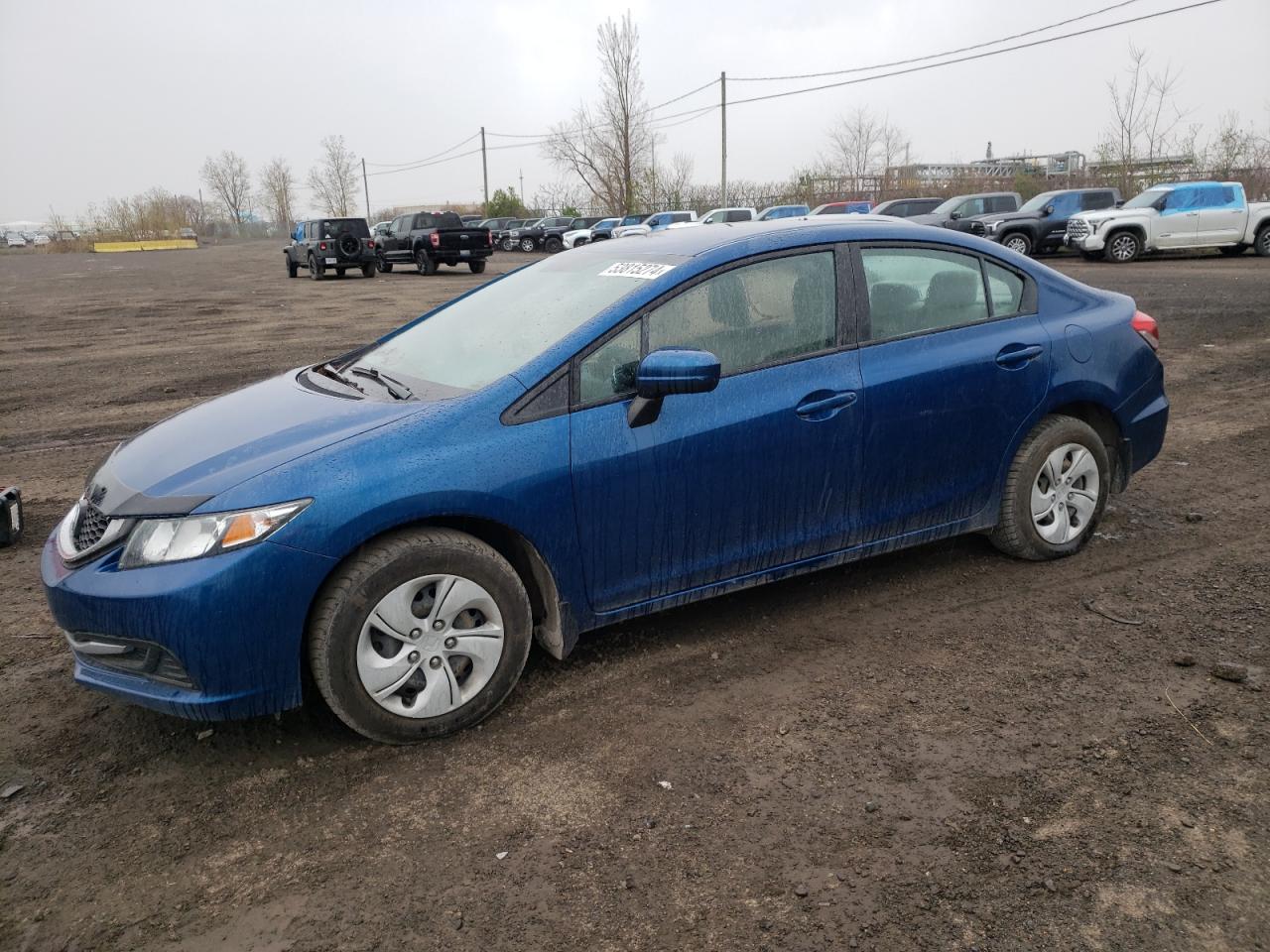 2HGFB2F45FH058833 2015 Honda Civic Lx