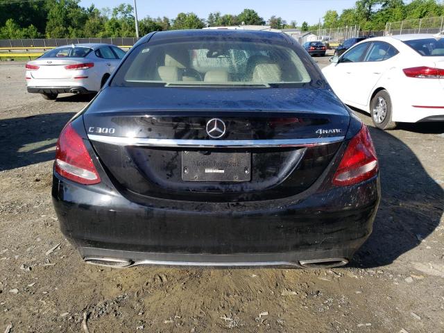 2016 Mercedes-Benz C 300 4Matic VIN: WDDWF4KB9GR156628 Lot: 54065104