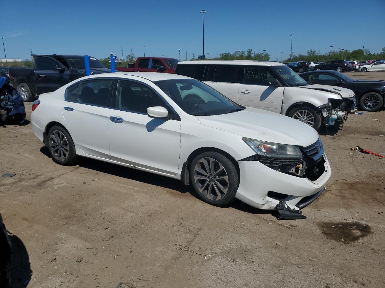 1HGCR2F58EA017181 2014 Honda Accord Sport