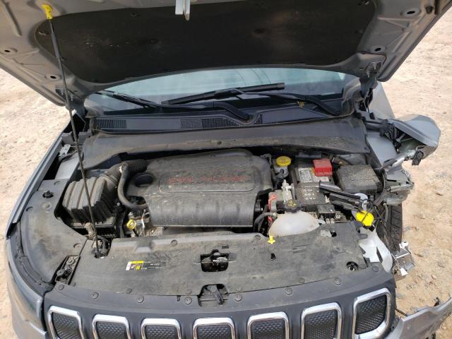 2022 Jeep Compass Latitude VIN: 3C4NJCBB2NT166453 Lot: 55552754