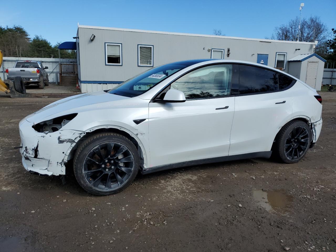 2021 Tesla Model Y vin: 5YJYGDEE0MF119815