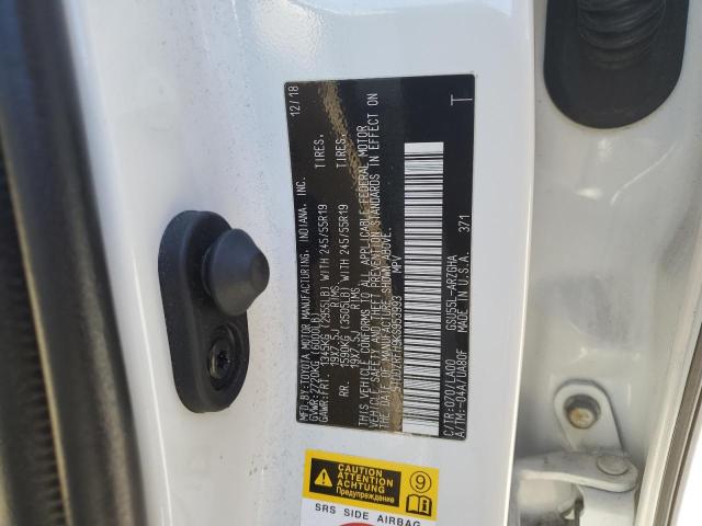 2019 Toyota Highlander Limited VIN: 5TDDZRFH9KS953993 Lot: 56952984