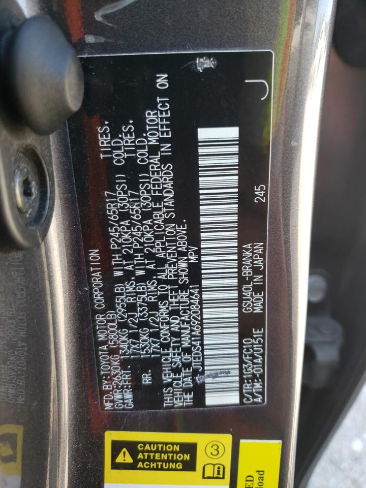 JTEDS41A692084641 2009 Toyota Highlander