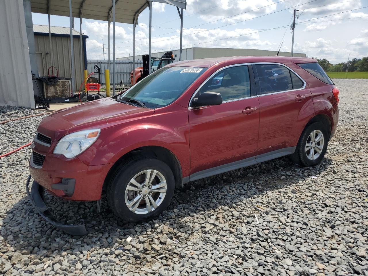 2CNALBEW1A6259671 2010 Chevrolet Equinox Ls