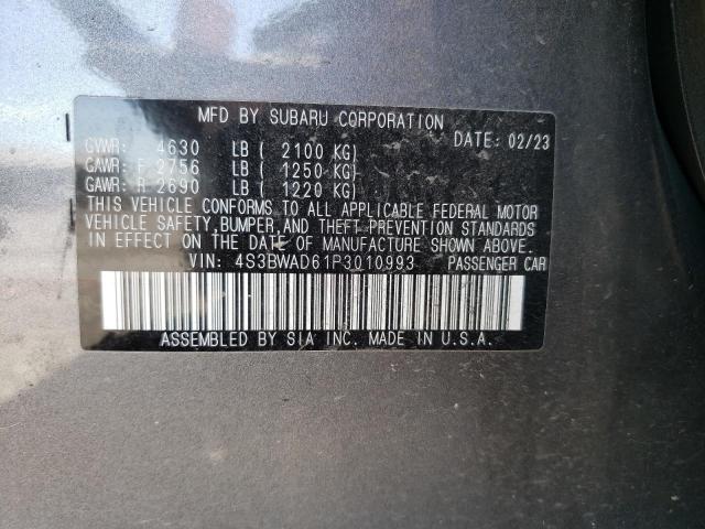 4S3BWAD61P3010993 Subaru Legacy PRE 12