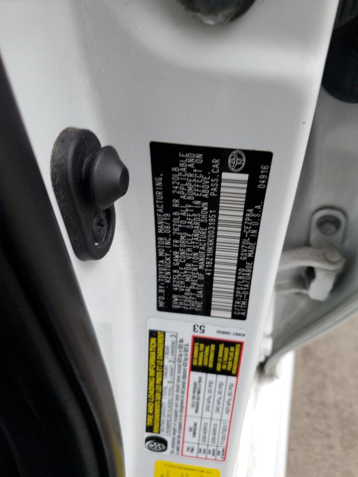 4T1BZ1HK6KU031951 2019 Toyota Camry Xse