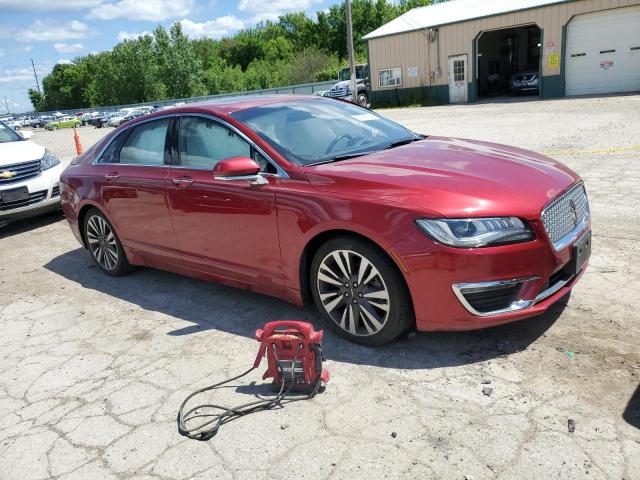  LINCOLN MKZ 2017 Красный