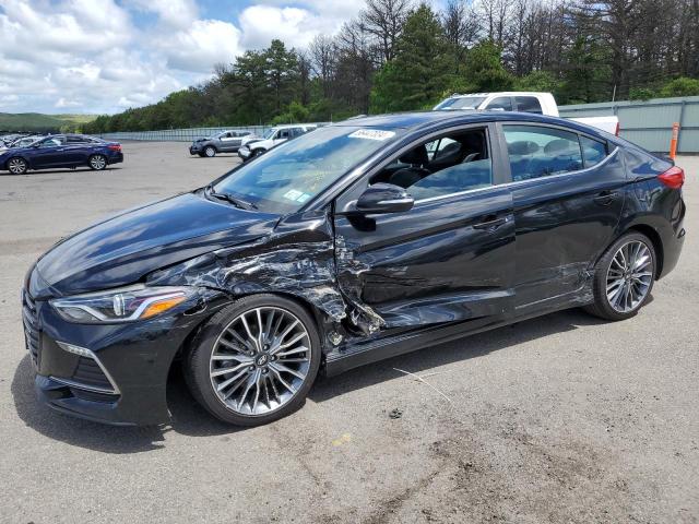 2018 Hyundai Elantra Sport VIN: KMHD04LB1JU447058 Lot: 56447034