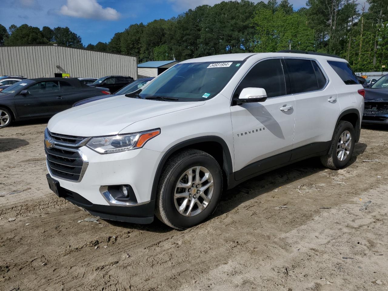 1GNERGKW7LJ296730 2020 Chevrolet Traverse Lt