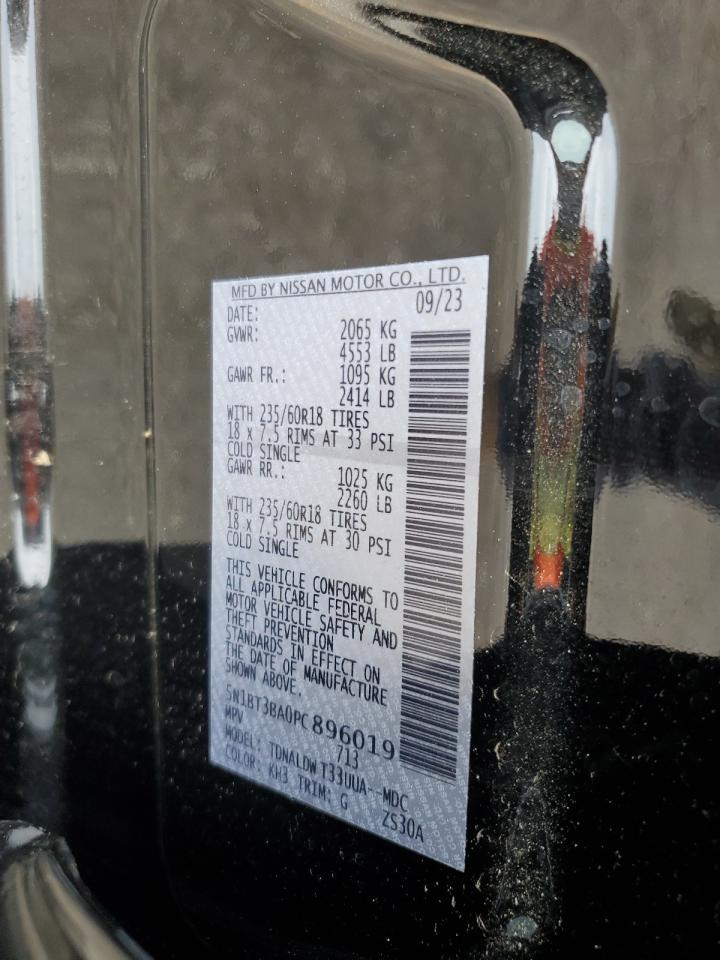 5N1BT3BA0PC896019 NISSAN ROGUE 2023