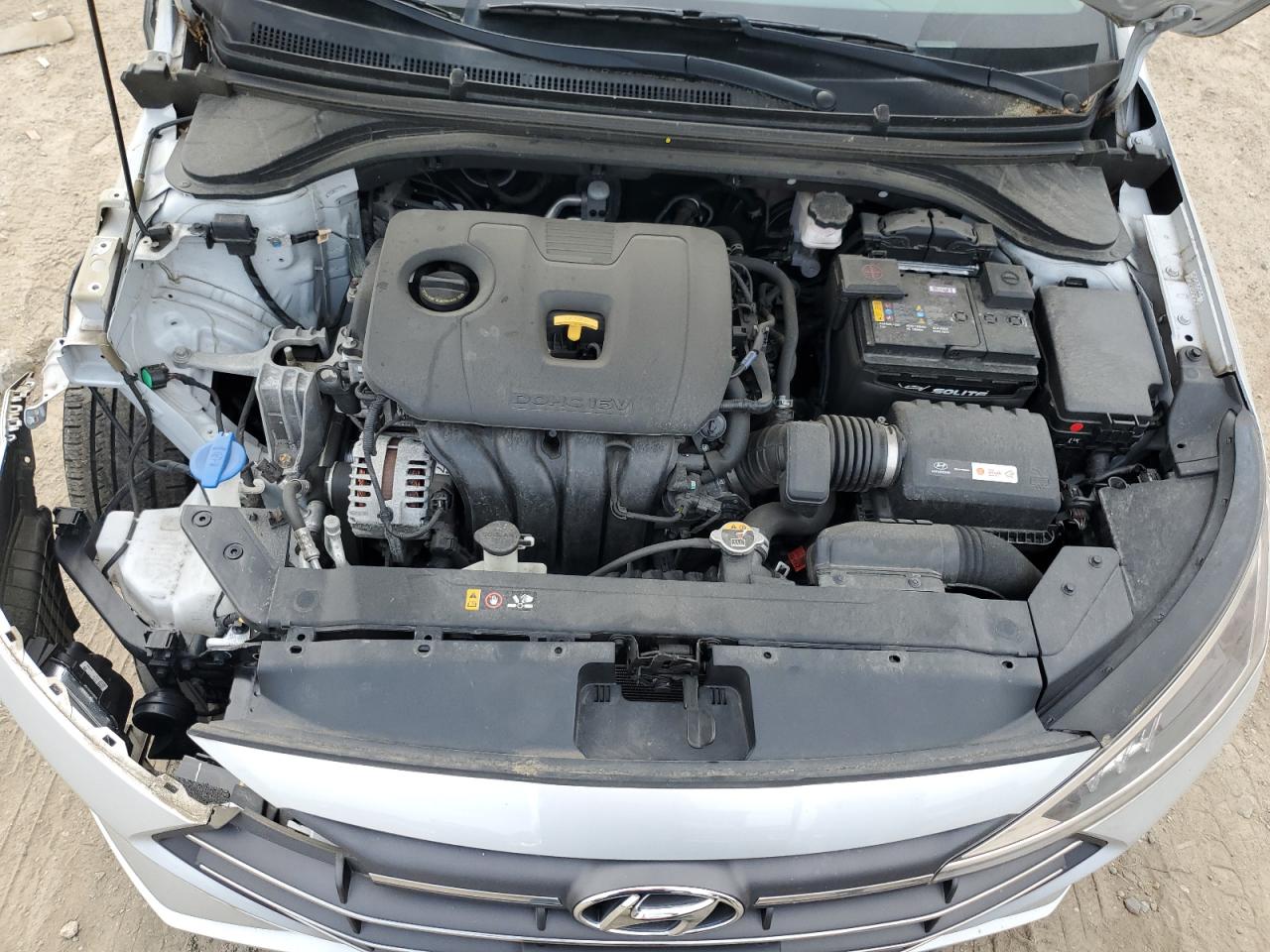 KMHD84LF1KU810035 2019 Hyundai Elantra Sel