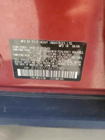 2010 Subaru Forester 2.5X Premium VIN: JF2SH6CC0AH701202 Lot: 56719024