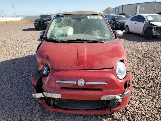 2012 Fiat 500 Lounge VIN: 3C3CFFER3CT381523 Lot: 55557344