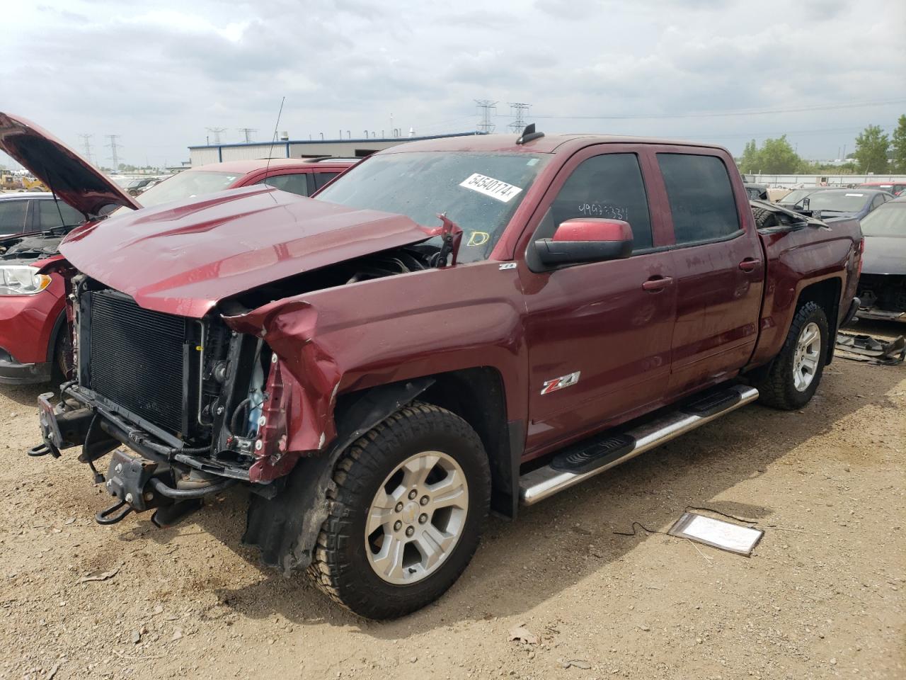 3GCUKRECXHG143628 2017 Chevrolet Silverado K1500 Lt