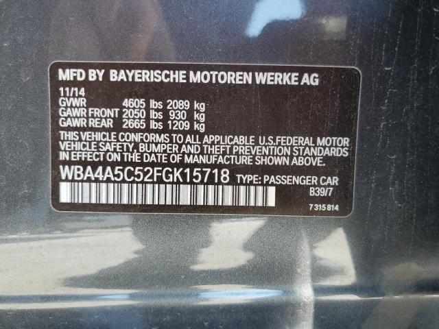 VIN WBA4A5C52FGK15718 2015 BMW 4 Series, 428 I Gran... no.12