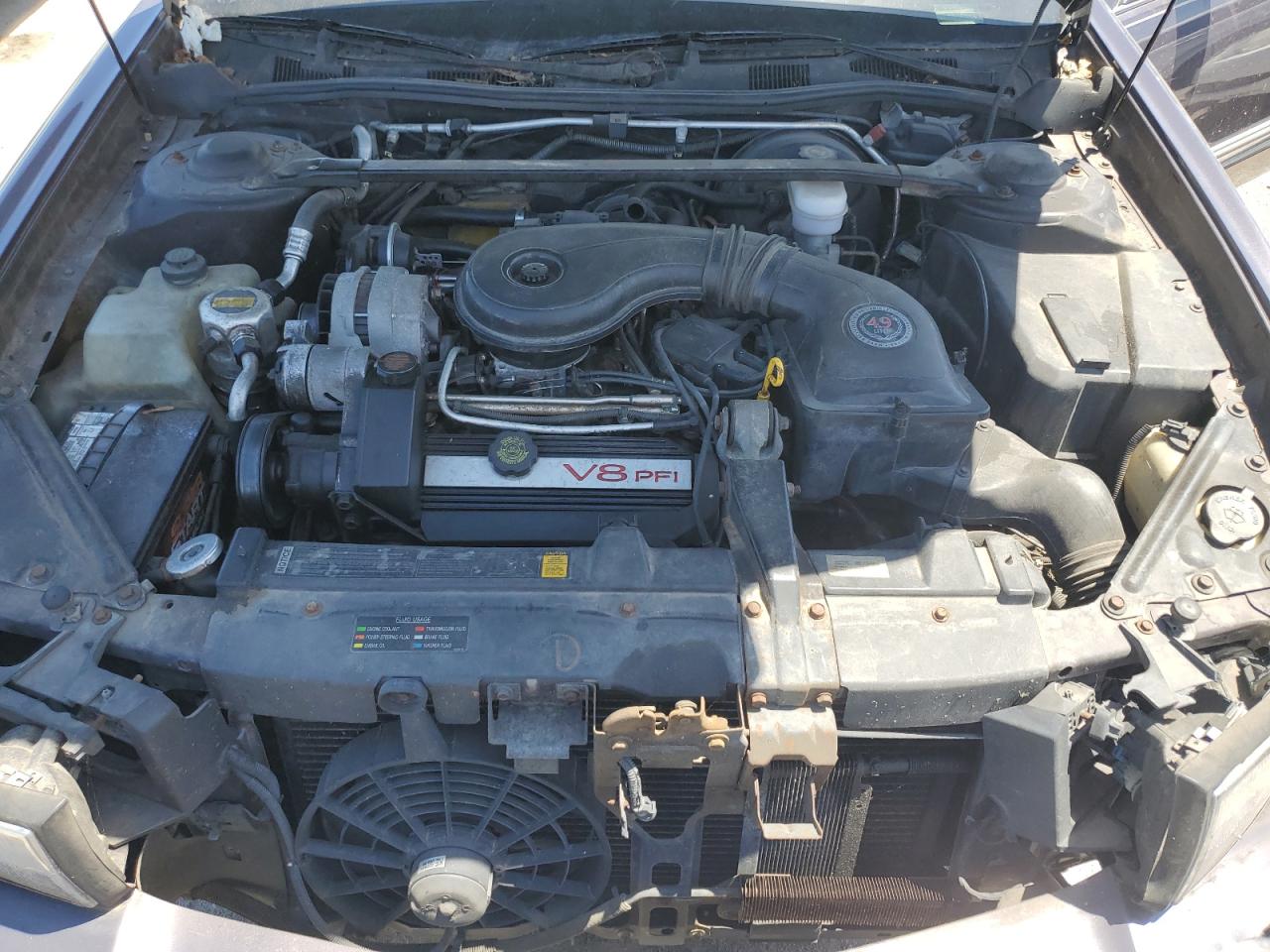 1G6KD52B3SU285977 1995 Cadillac Deville