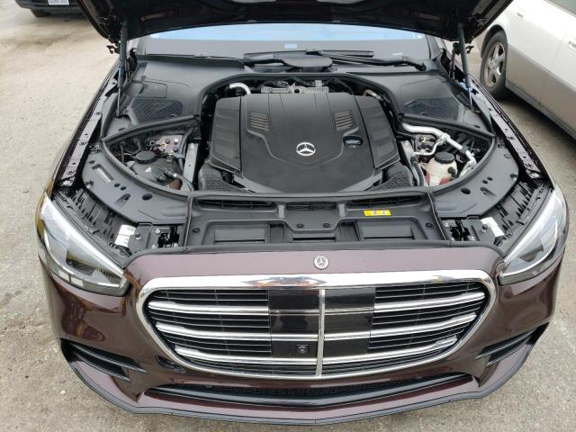 2021 Mercedes-Benz S 580 4Matic VIN: W1K6G7GBXMA043806 Lot: 56872784