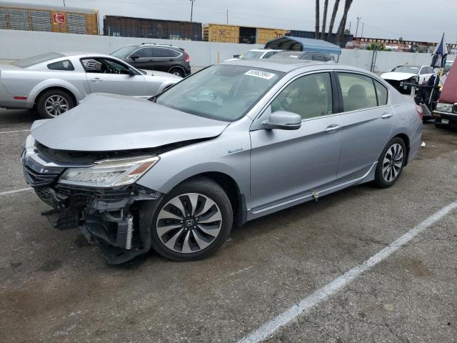 2017 Honda Accord Touring Hybrid VIN: JHMCR6F74HC015197 Lot: 55962994