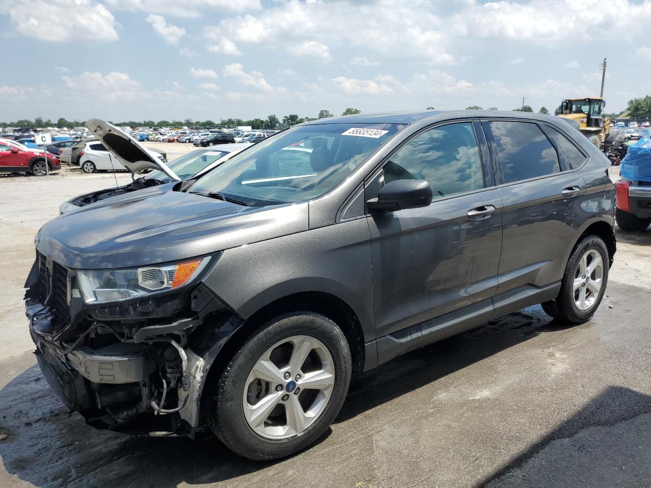 2018 Ford Edge Se vin: 2FMPK4G97JBC61156