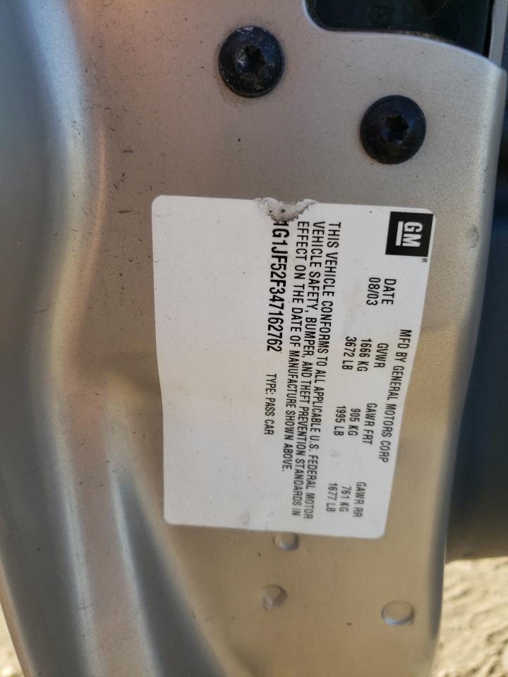 1G1JF52F347162762 2004 Chevrolet Cavalier Ls