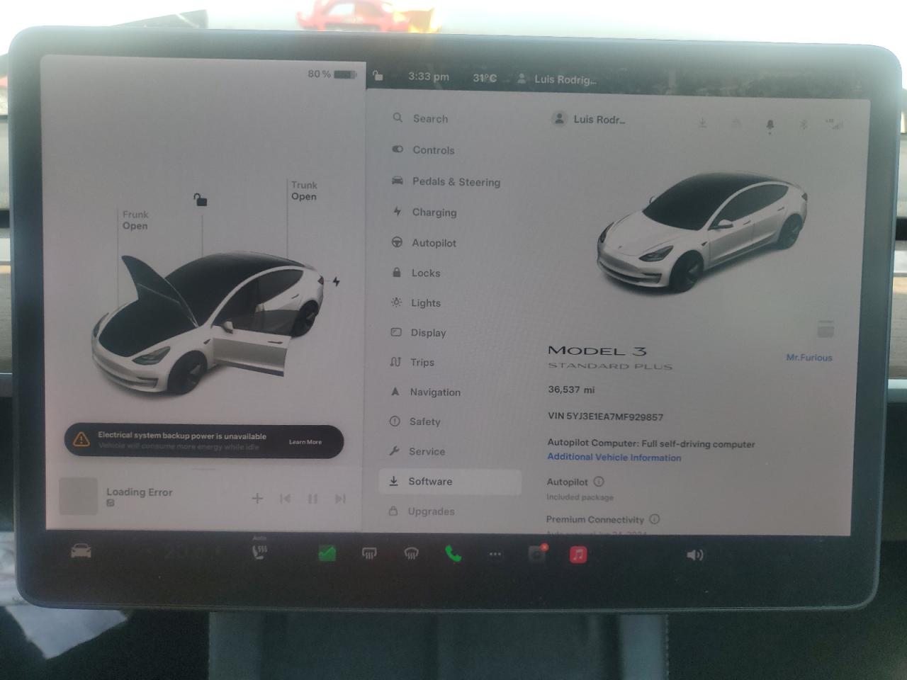 5YJ3E1EA7MF929857 2021 Tesla Model 3