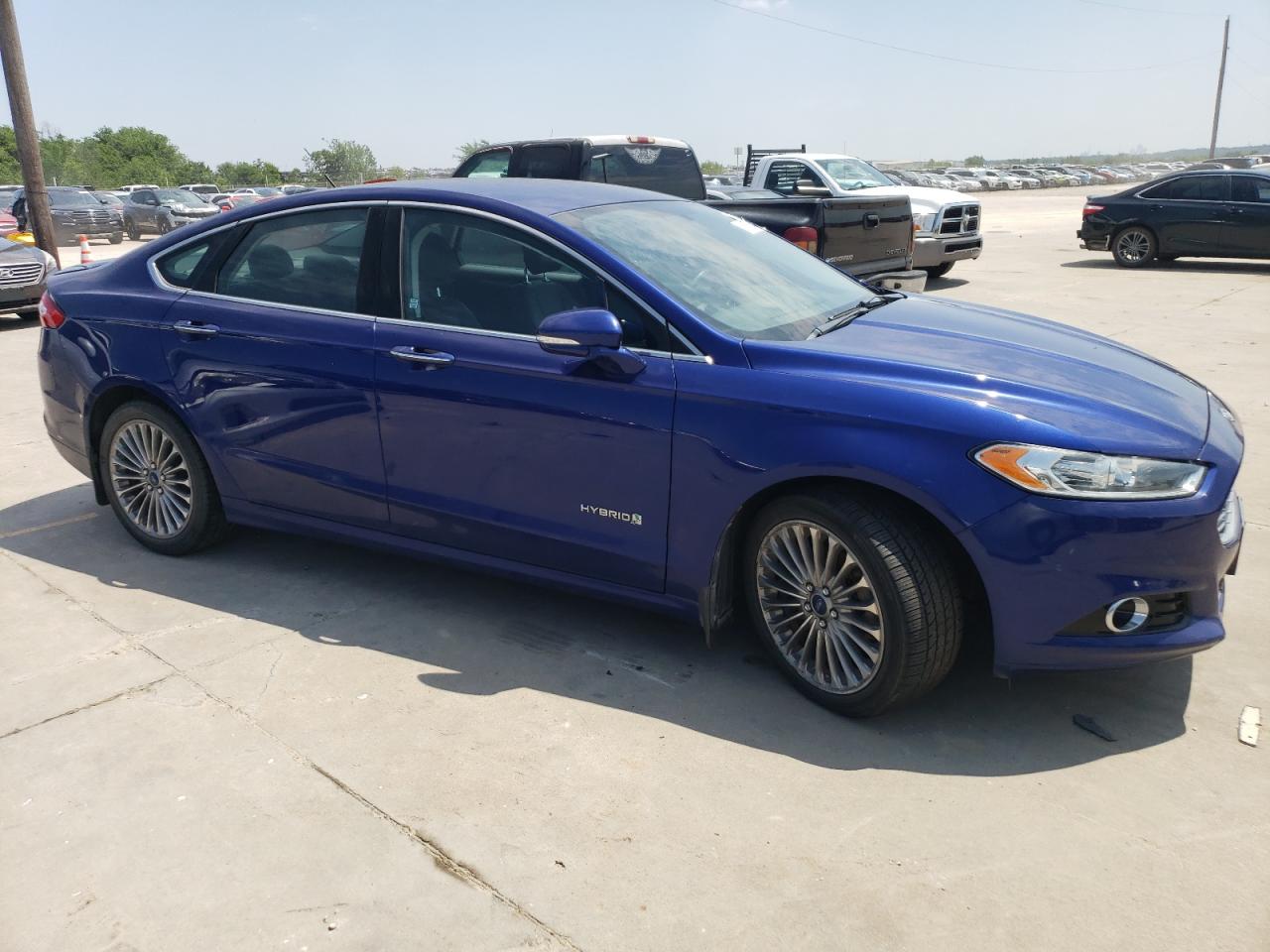 3FA6P0RU2DR323604 2013 Ford Fusion Titanium Hev