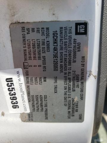 2009 Chevrolet Silverado K3500 VIN: 1GCHK74K79E128060 Lot: 55689254