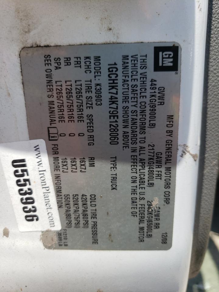 1GCHK74K79E128060 2009 Chevrolet Silverado K3500