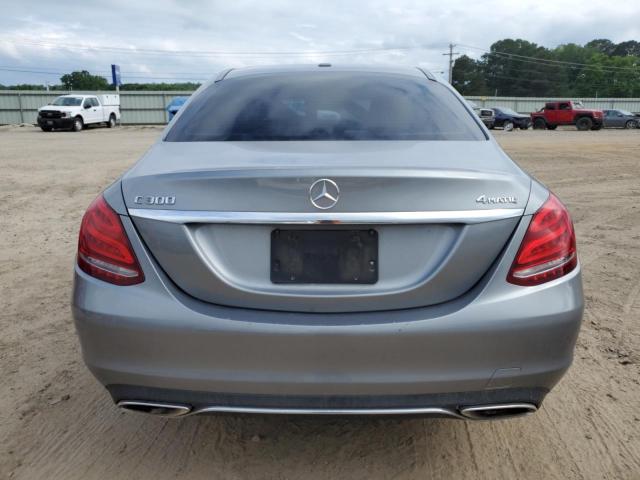 2015 Mercedes-Benz C 300 4Matic VIN: 55SWF4KB9FU043324 Lot: 54888974