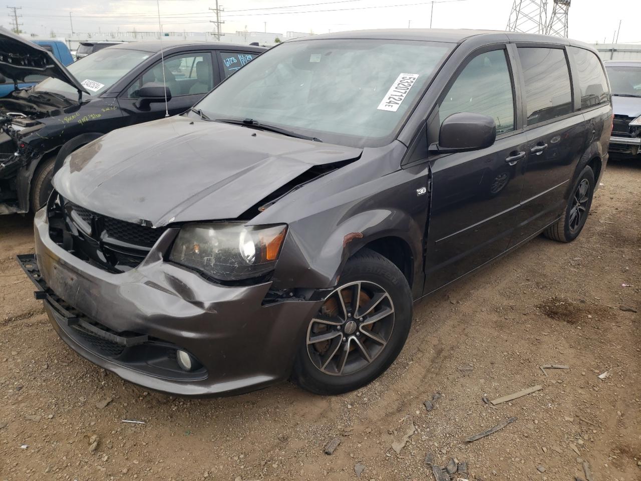 2C4RDGCG6ER309661 2014 Dodge Grand Caravan Sxt