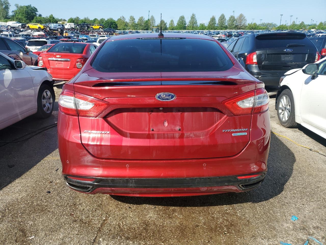 2014 Ford Fusion Titanium vin: 3FA6P0K96ER368259