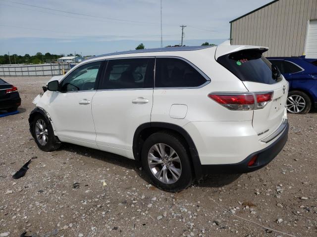 VIN 5TDJKRFH2FS154800 2015 Toyota Highlander, Xle no.2