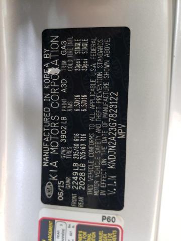 2016 KIA SOUL - KNDJN2A23G7823122