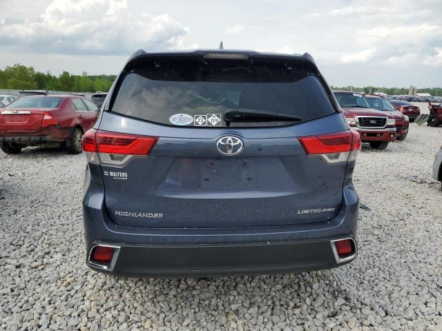 2018 Toyota Highlander Limited VIN: 5TDDZRFH8JS889525 Lot: 55341664