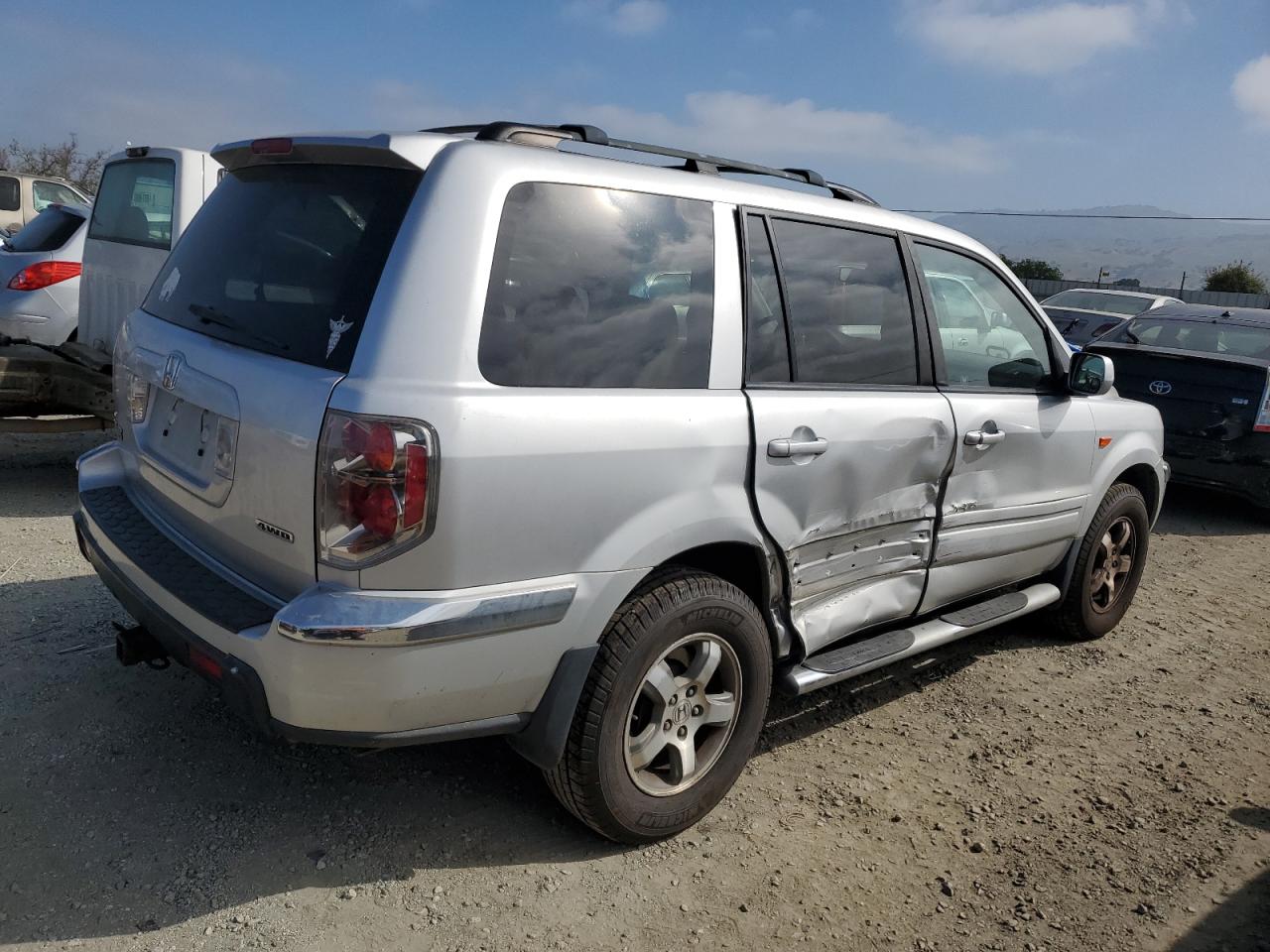 5FNYF18587B015008 2007 Honda Pilot Exl