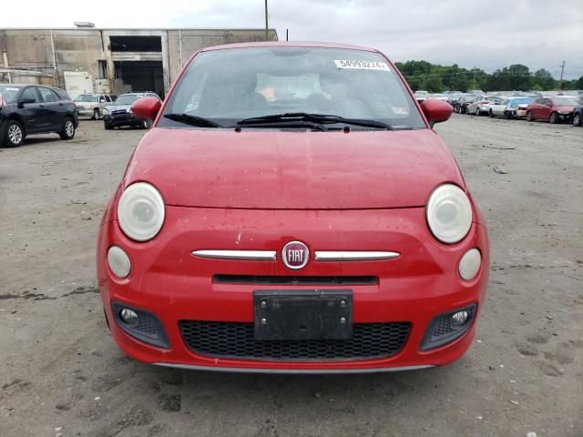 2012 Fiat 500 Sport VIN: 3C3CFFBR8CT126371 Lot: 54993274