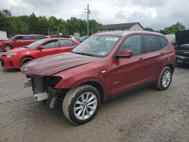 2013 BMW X3 xDrive28I VIN: 5UXWX9C52D0A19707 Lot: 53979514