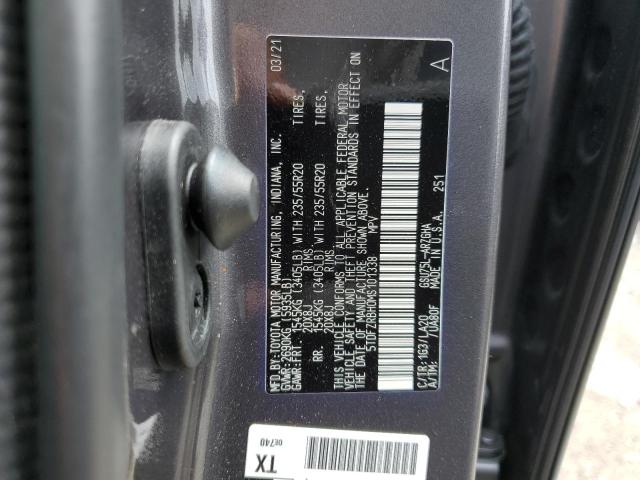 2021 TOYOTA HIGHLANDER - 5TDFZRBH0MS101338
