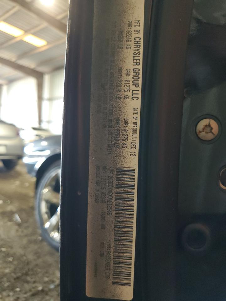 2C3CDYAGXDH612546 2013 Dodge Challenger Sxt