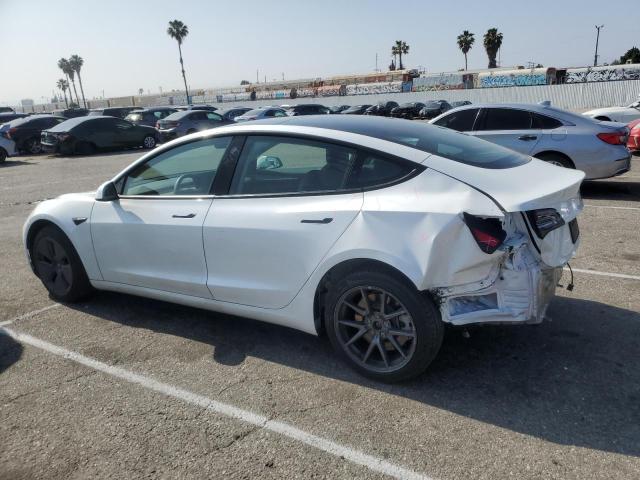 TESLA MODEL 3 2022 white  electric 5YJ3E1EB4NF307906 photo #3