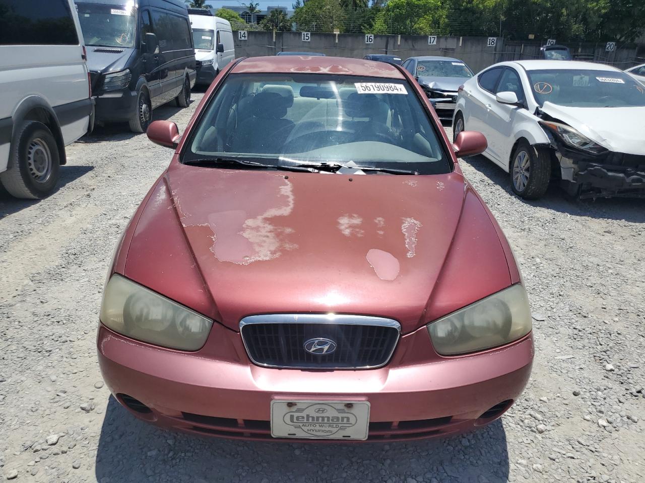 KMHDN45D12U331053 2002 Hyundai Elantra Gls