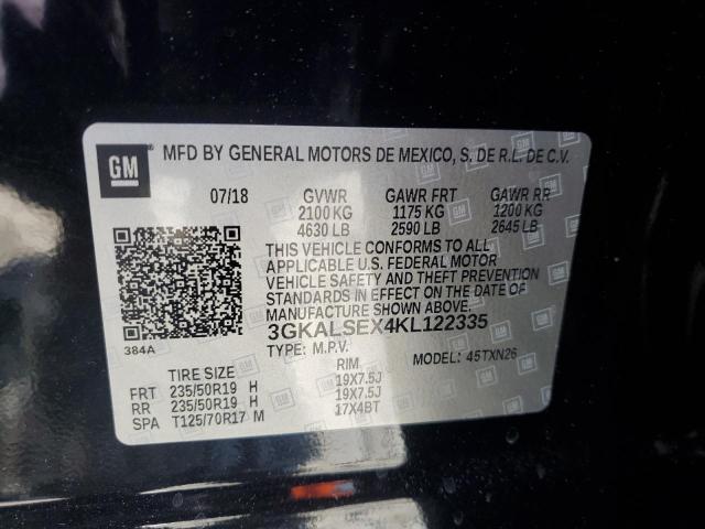 2019 GMC Terrain Denali VIN: 3GKALSEX4KL122335 Lot: 55901444