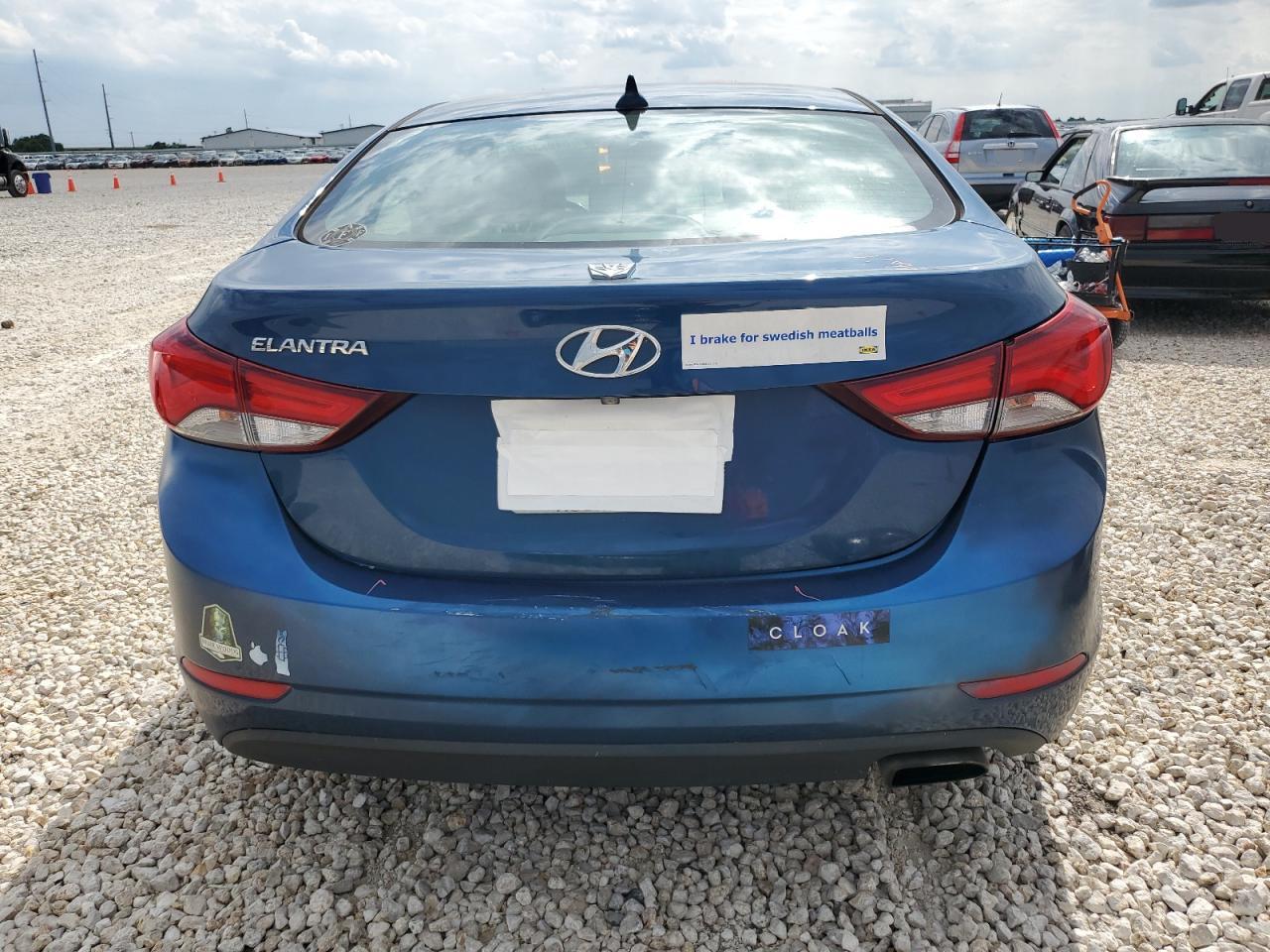 KMHDH4AH4EU174784 2014 Hyundai Elantra Se