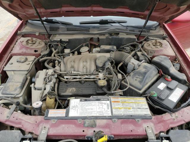 1995 Mercury Sable Gs VIN: 1MELM50U3SA652138 Lot: 56088524