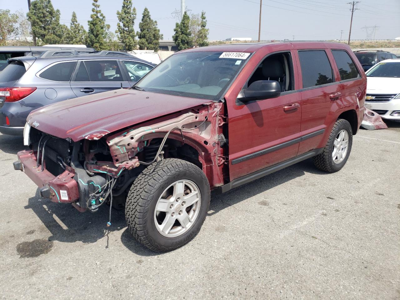 1J8GS48K87C653067 2007 Jeep Grand Cherokee Laredo