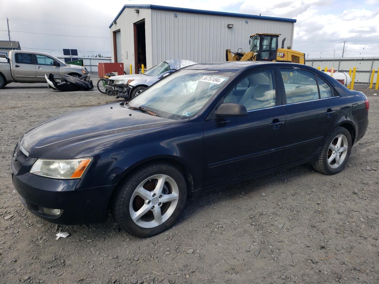 5NPET46C07H256416 2007 Hyundai Sonata Gls