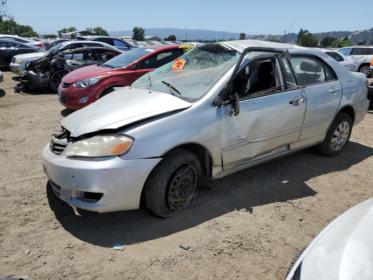 JTDBR32EX42042890 2004 Toyota Corolla Ce